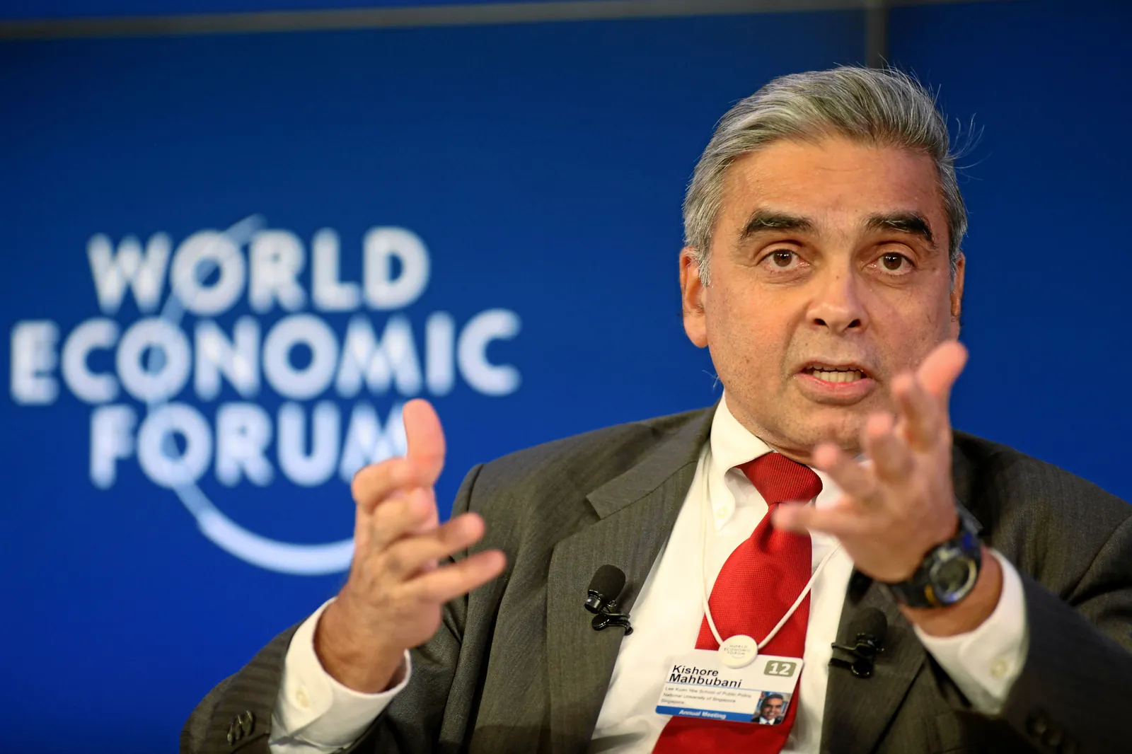 Kishore Mahbubani at the World Economic Forum Annual Meeting in Davos, 2012